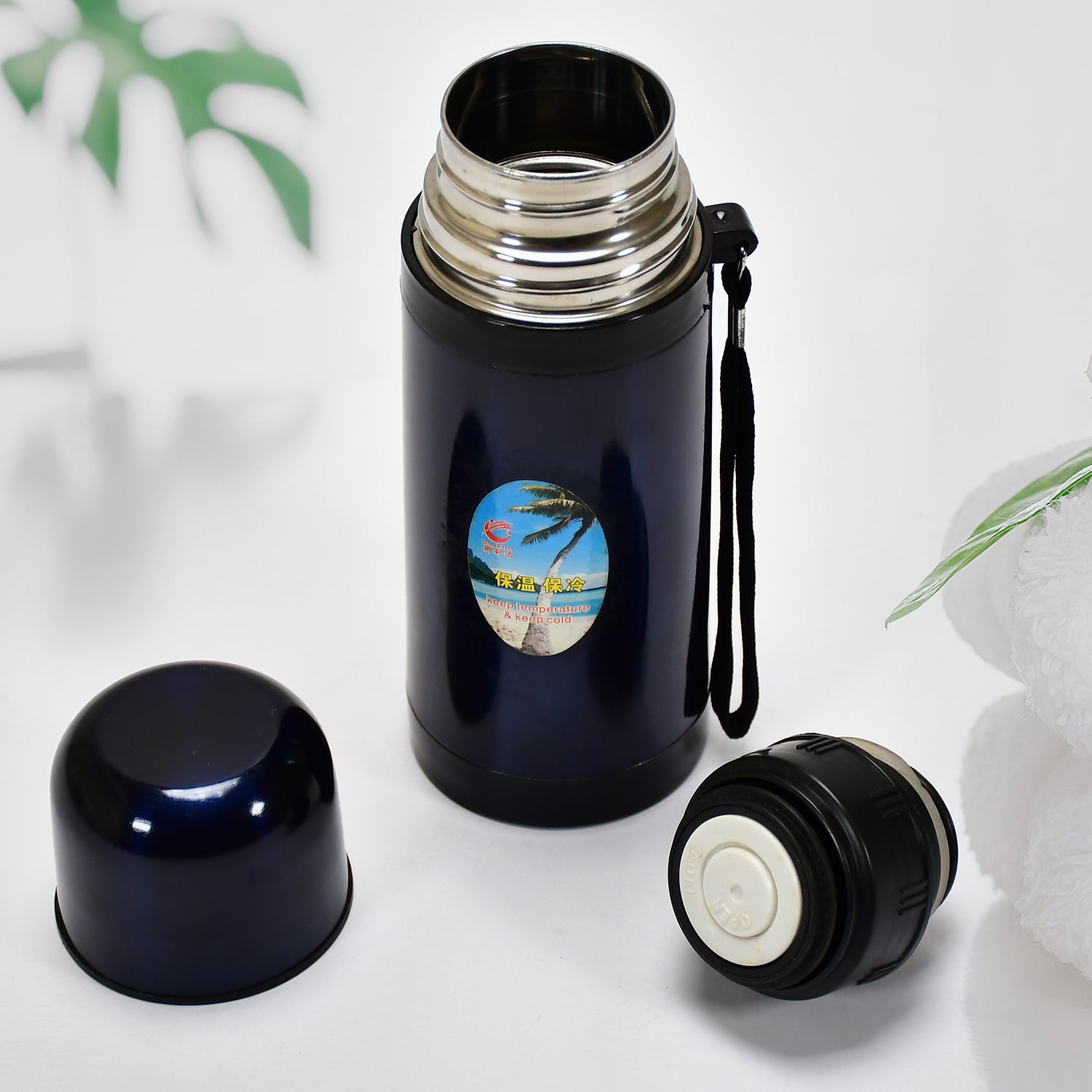 6762 Vacuum Insulated Sports Water Bottle Portable Leak-Proof Flask ( 1 pcs ) DeoDap 6762 Vacuum Insulated Sports Water Bottle Portable Leak-Proof Flask ( 1 pcs ) DeoDap